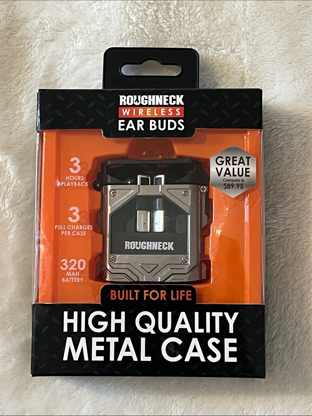 Wireless Ear Buds - Black and White